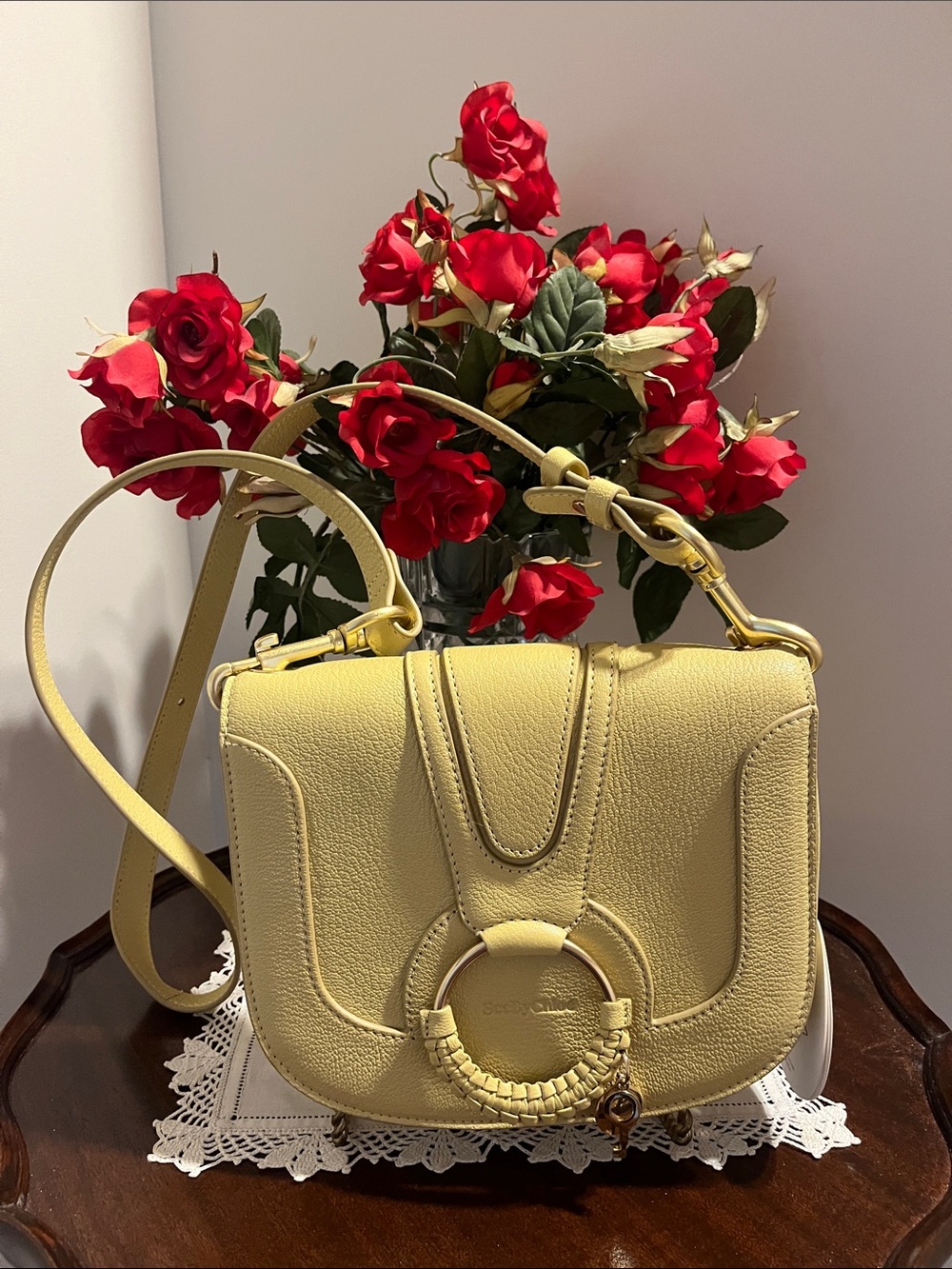 NWT See by Chloe’ yellow crossbody bag.